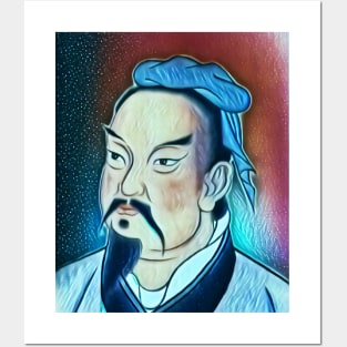 Sun Tzu Portrait | Sun Tzu Artwork 5 Posters and Art